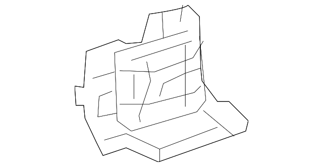 87211-78020 Деталь SIDE DUCT, RIGHT