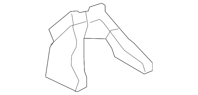 8721548040 Деталь LOWER DUCT