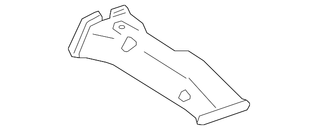 58862-78010 Деталь HEATER DUCT