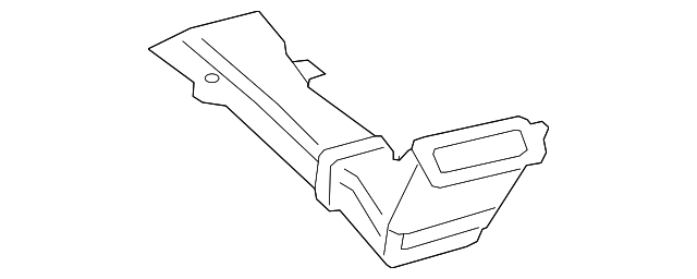 58864-78010 Деталь HEATER DUCT