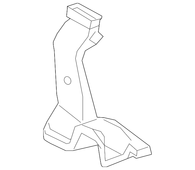 87213-78010 Деталь FLOOR DUCT, LEFT