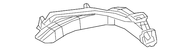 55085-78010 Деталь UPPER DUCT, RIGHT
