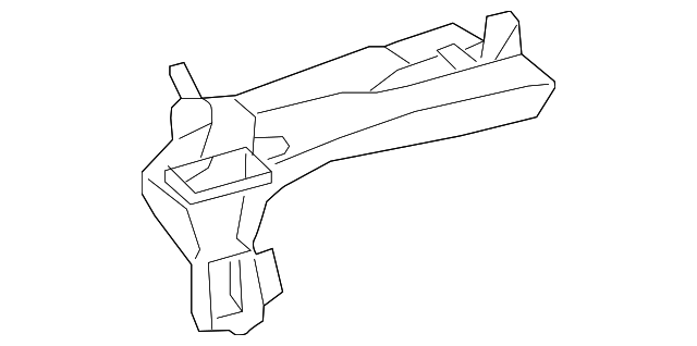 55084-78010 Деталь UPPER DUCT, LEFT
