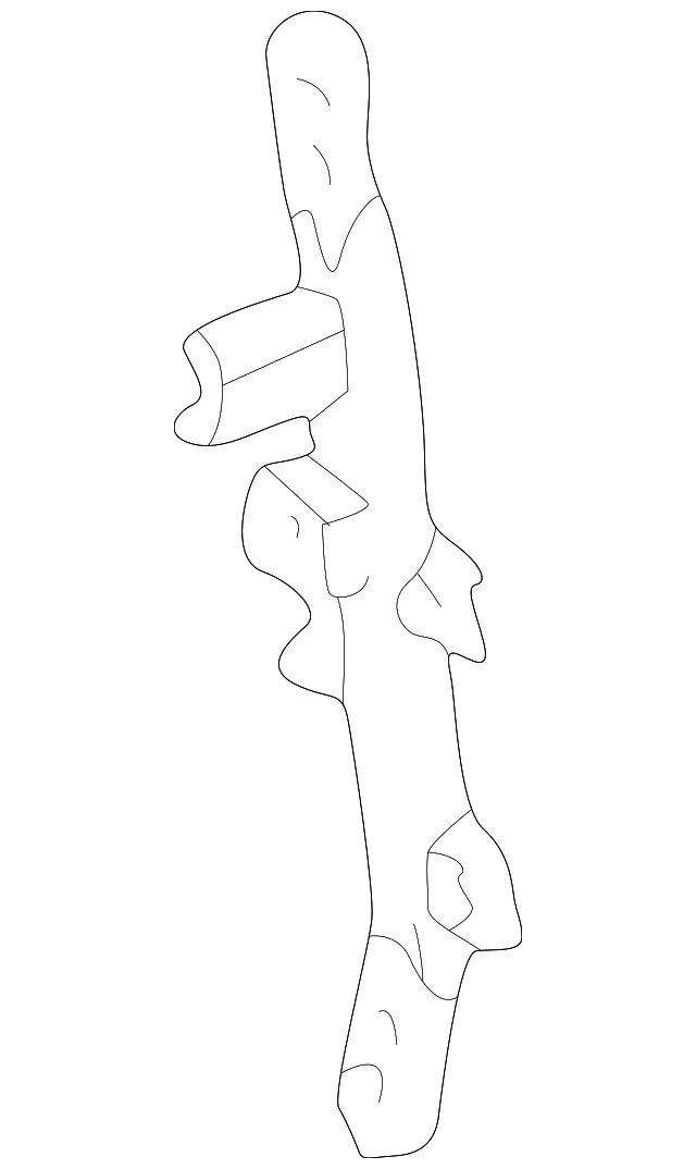 55306-07010 CENTER BRACE, LEFT