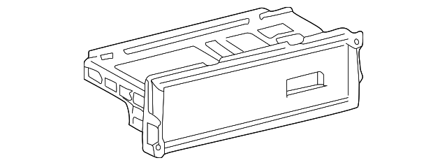 55912-33010 Деталь HEATER CONTROL HOUSING