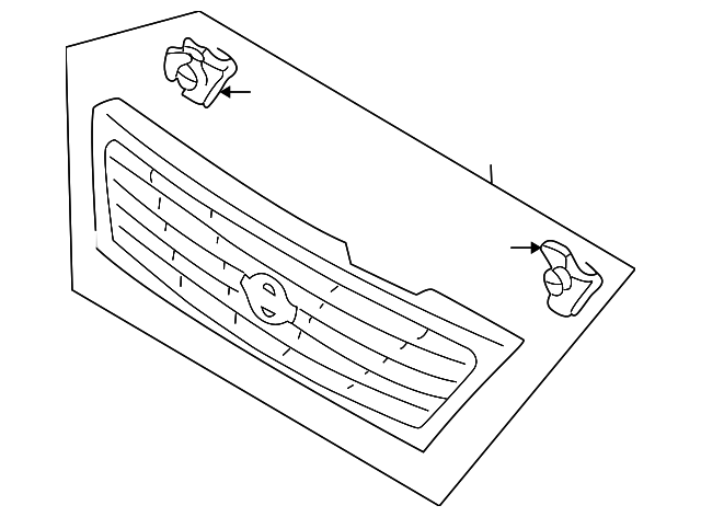 62310-5M125 Деталь GRILLE