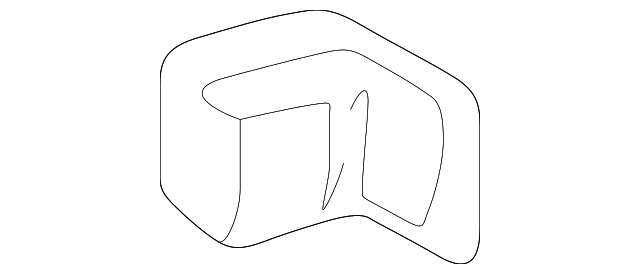 88457-7B001 Деталь HINGE COVER, LEFT