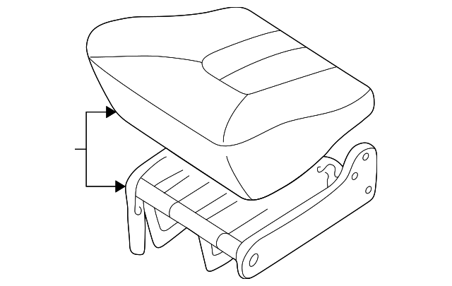 88350-2Z321 Деталь CUSHION ASSY