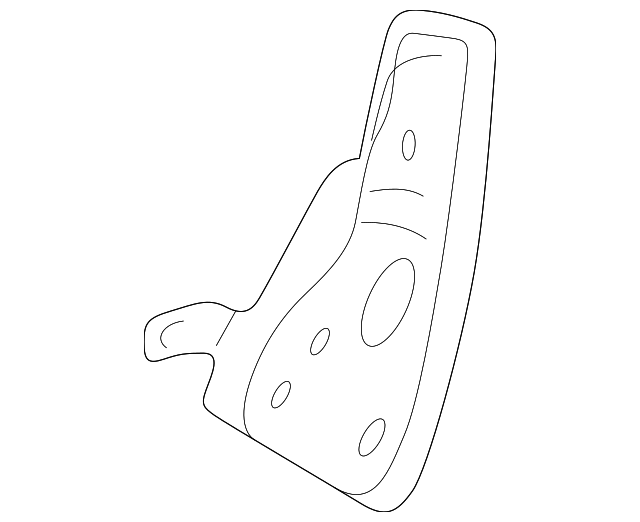 88401-7B160 Деталь RECLINER, RIGHT
