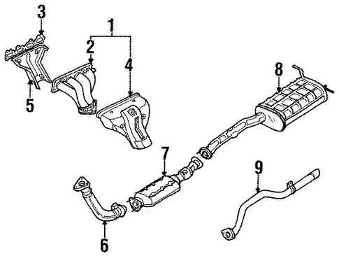 Sportage EXHAUST COMPONENTS