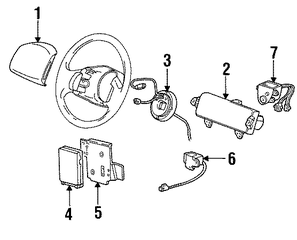 2004 Ford F-150 Heritage Switch Assy XL3Z-14B268-AA 2004 Ford F-150 Heritage Switch Assy XL3Z-14B268-AA