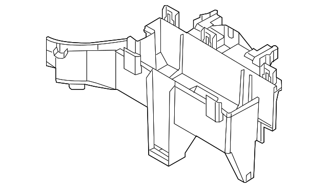 BB5Z-14A003-BA Деталь LOWER COVER