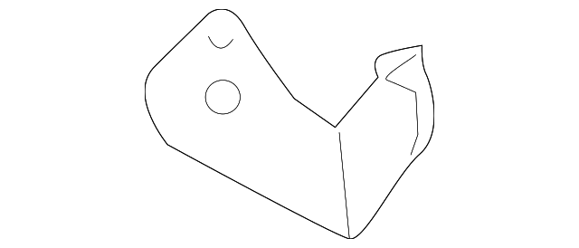 86117-47010 Деталь DISPLAY UNIT BRACKET, RIGHT