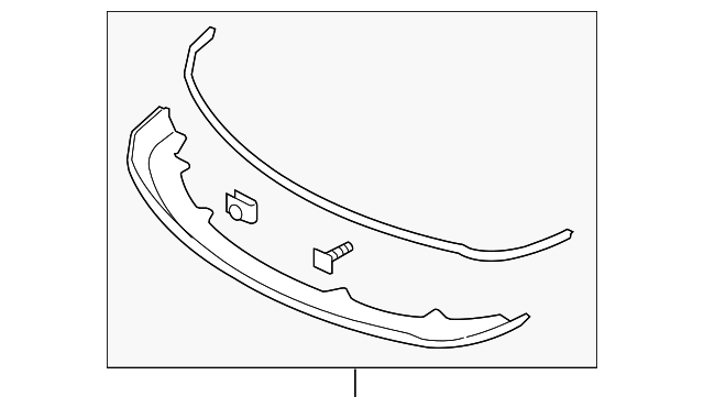 7176080J10HCR Деталь LOWER DEFLECTOR