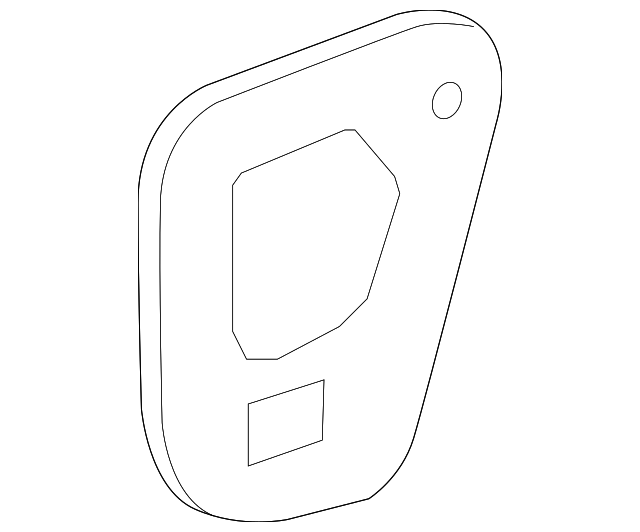 81594-24060 LENS & HOUSING GASKET, LEFT