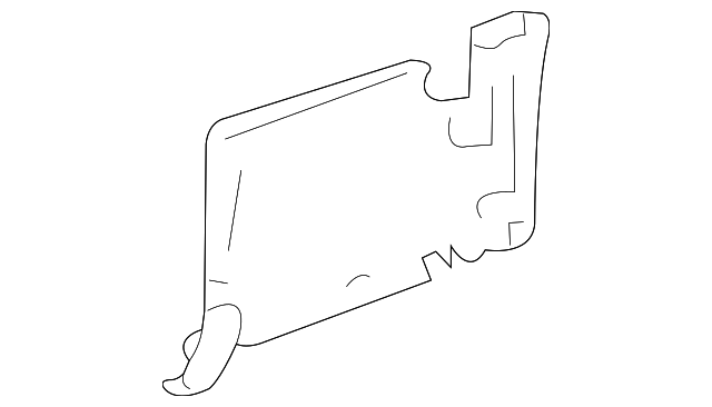 25749366 Деталь EXTENSION, LEFT