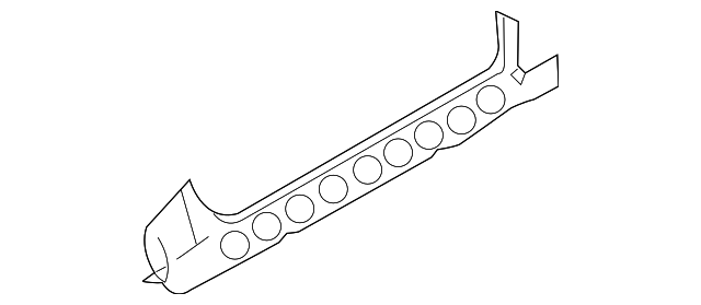 15740054 Деталь STEP PANEL REINFORCEMENT, RIGHT