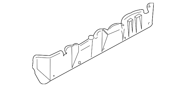 15740076 Деталь INNER ROCKER, RIGHT