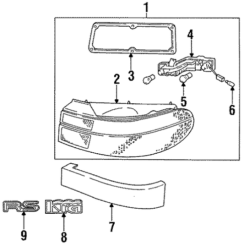 Sephia TAIL LAMPS