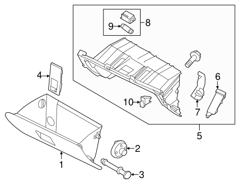 Sportage GLOVE BOX