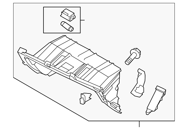 84540-3W010GAH Деталь INNER COVER