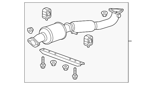 23160261 CONVERTER & PIPE
