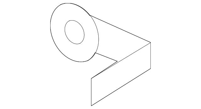 -W706348-S441 MOUNT BUSHING NUT, RIGHT