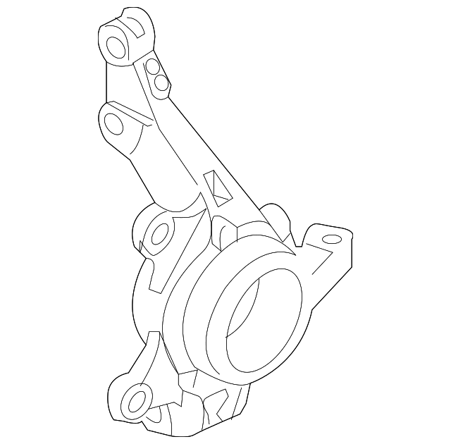51716-3U000 Деталь KNUCKLE