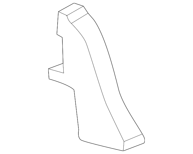 68082833AA Деталь SILENCER, LEFT