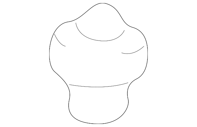 53388-50030 Деталь HOOD CUSHION