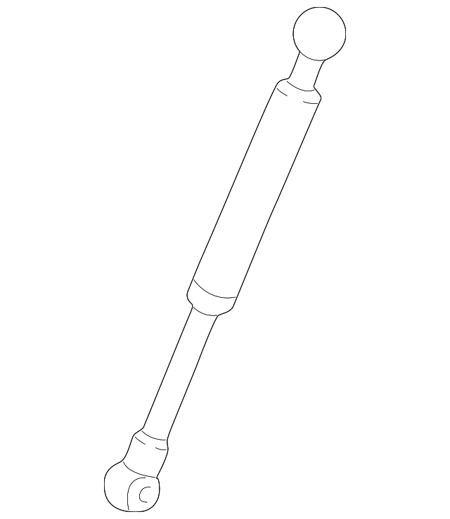 53450-59095 SUPPORT CYLINDER, LEFT
