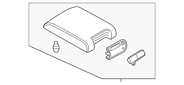 BB5Z-7806024-CD Деталь COMPARTMENT DOOR