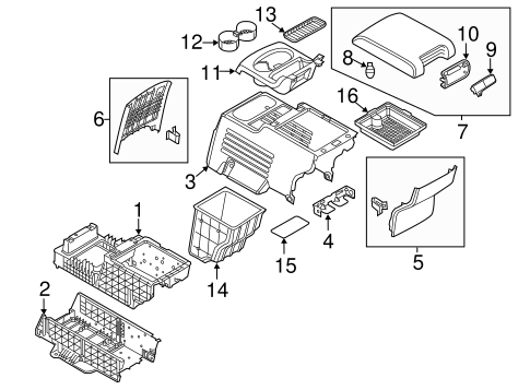 Explorer REAR CONSOLE
