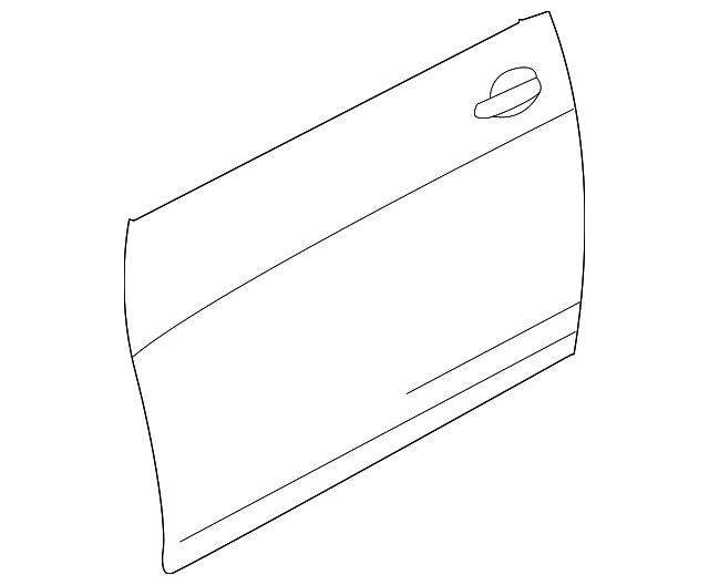 80152-7Y030 Деталь OUTER PANEL, RIGHT
