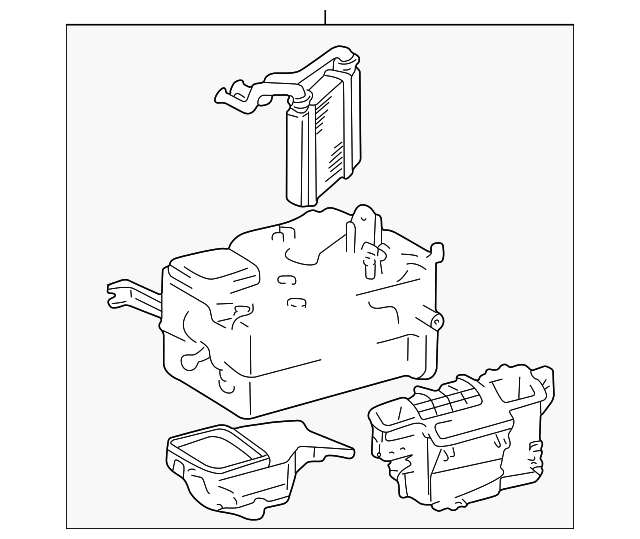 87150-17290 Деталь HEATER ASSY