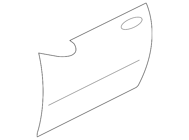 5700B387 OUTER PANEL, LEFT
