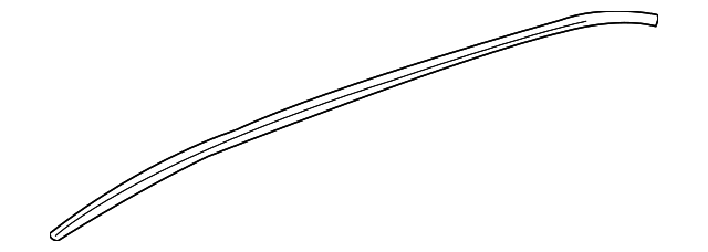 WS58RXFAE Деталь ROOF MOLDING, RIGHT
