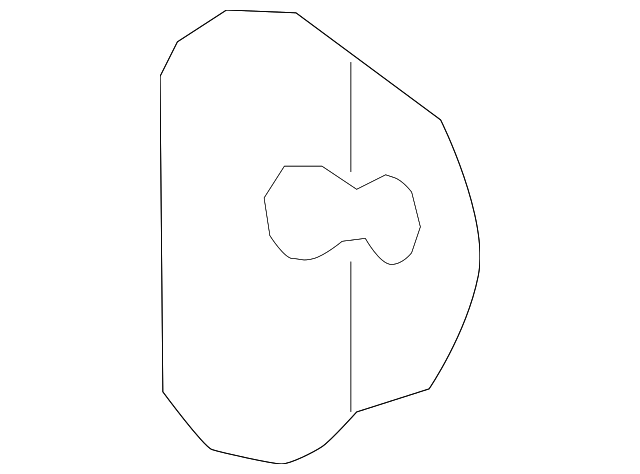 68945-52110 SUPPORT STRUT UPPER BRACKET, LEFT