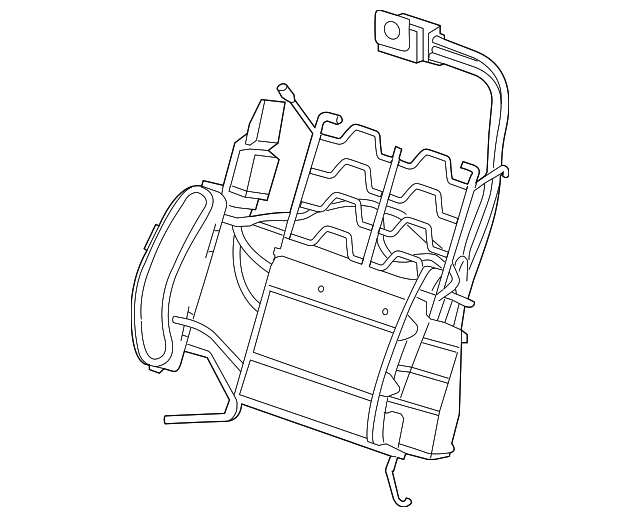 23157446 Деталь LUMBAR SUPPORT