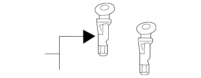 23117504 HEADREST GUIDE, RIGHT