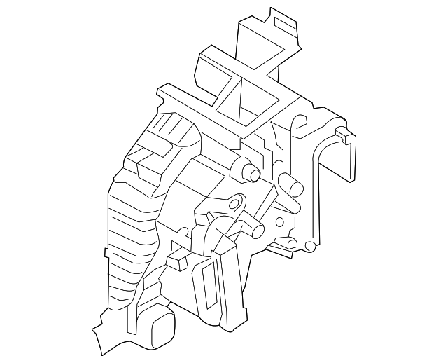 97135-4Z000 EVAPORATOR CASE, RIGHT
