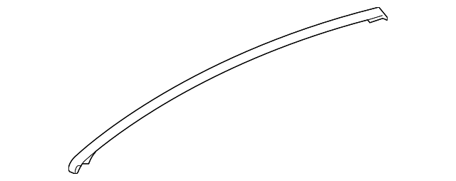 8P4-853-702-Y9B Деталь DRIP CHANNEL, RIGHT