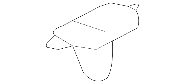 8P4-853-573-C Деталь DRIP CHANNEL CLIP, RIGHT