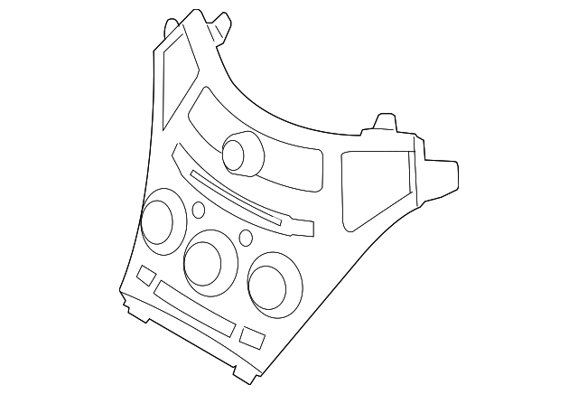 86213XA03A Деталь CONTROL PANEL
