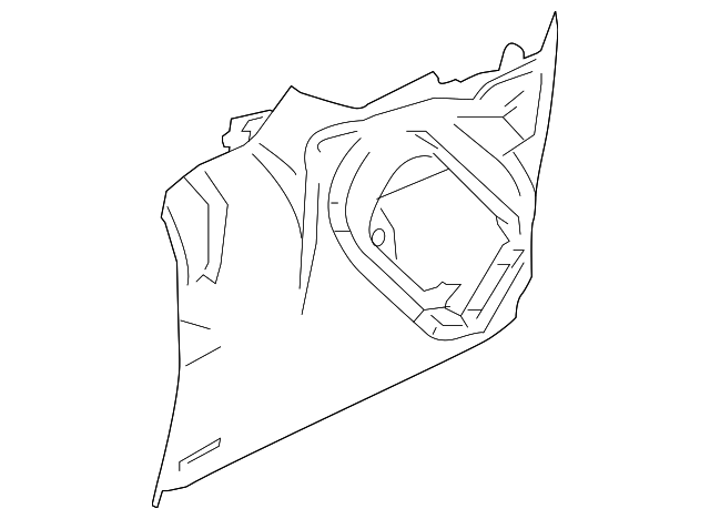B35N-68-870C Деталь TRUNK SIDE TRIM, LEFT