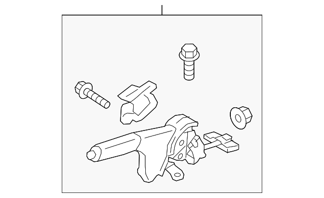 4815A092 PARK BRAKE HNDLE