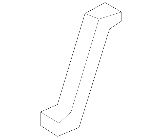 15647409 Деталь WHEELHOUSE BRACE, LEFT