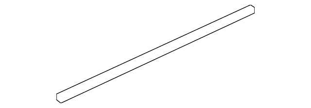 20940630 Деталь BELT MOLDING, LEFT