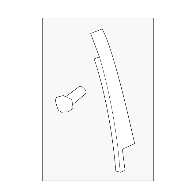 22825483 Деталь APPLIQUE, RIGHT