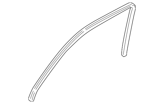 72355-S5S-E01 Деталь SEAL, L. FR. DOOR OPENING